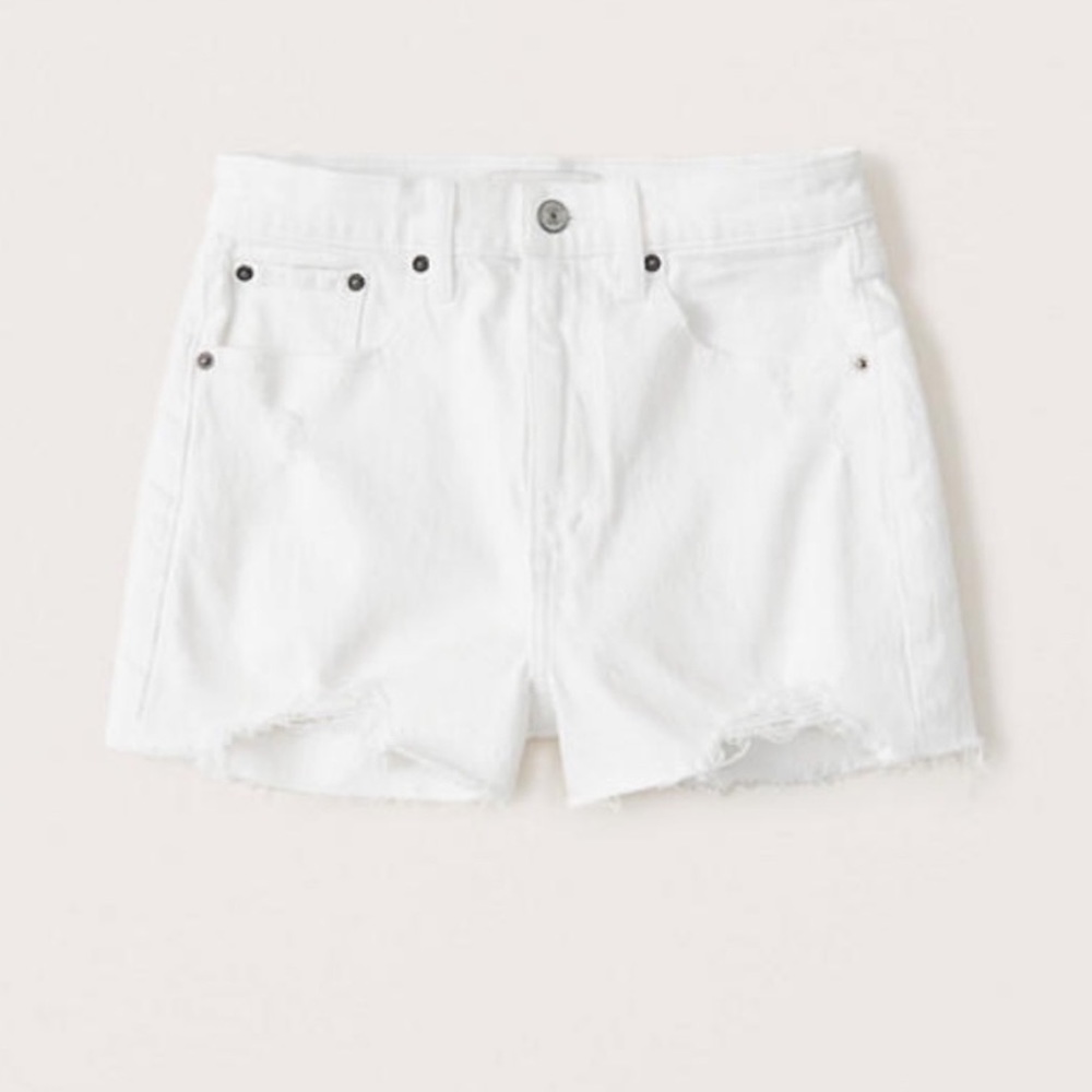 NWT ABERCROMBIE HIGH RISE MOM SHORT